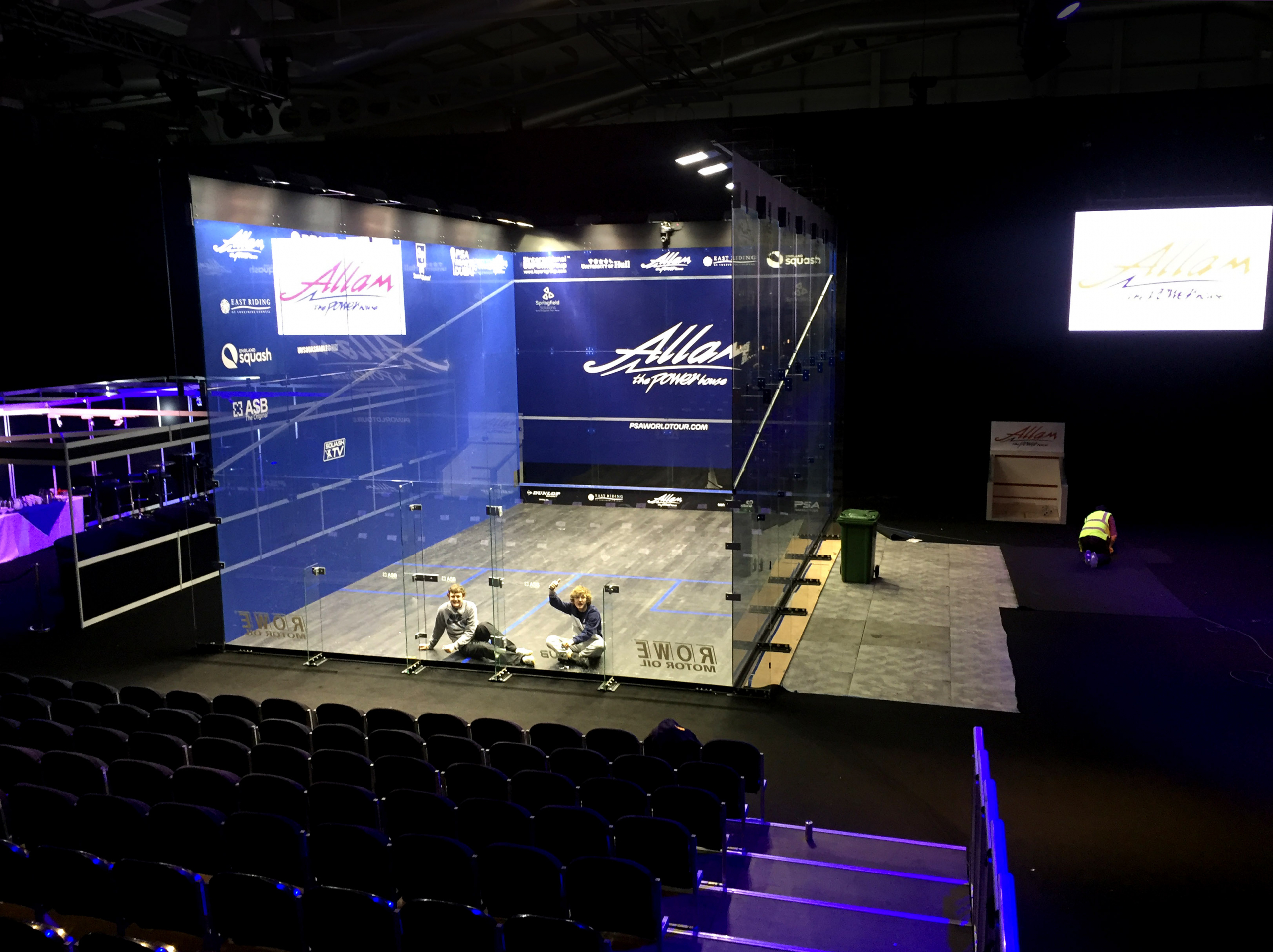 The Allam British Open Squash Championships at the Airco Arena, Hull