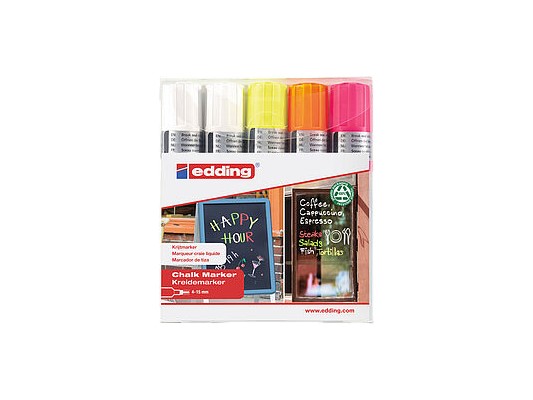 Edding 4090 Chalk Marker – Neon Brights